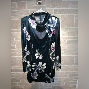 Marciano Must Be Love Velvet Stretch dress size L